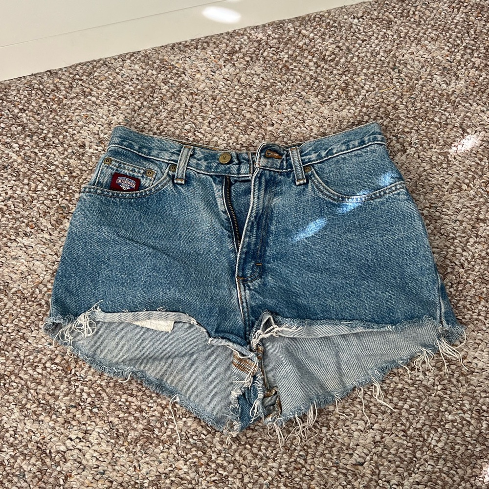 Thrifted shorts.
